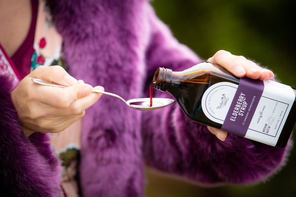 Fresh Elderberry Syrup (3 Bottles)