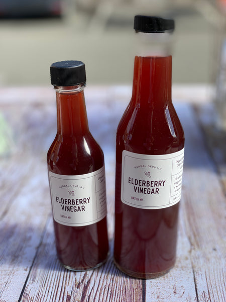 Elderberry Vinegar 8oz or 5oz