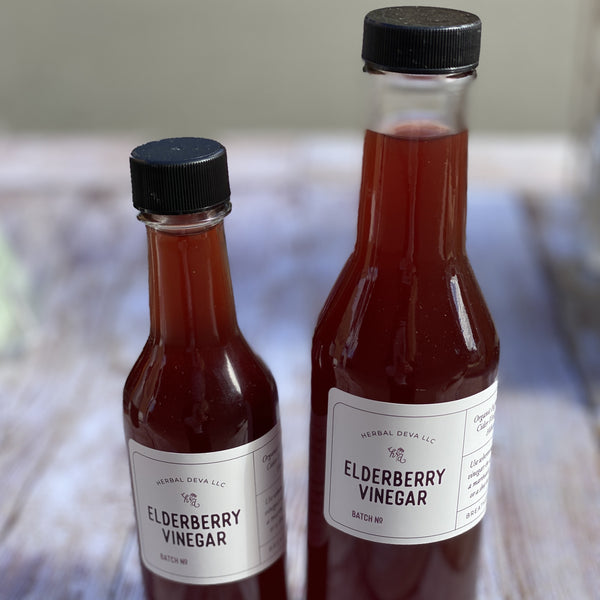 Elderberry Vinegar 8oz or 5oz