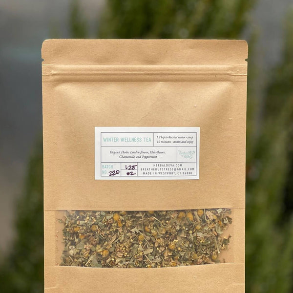 Winter Wellness Tea in kraft bag