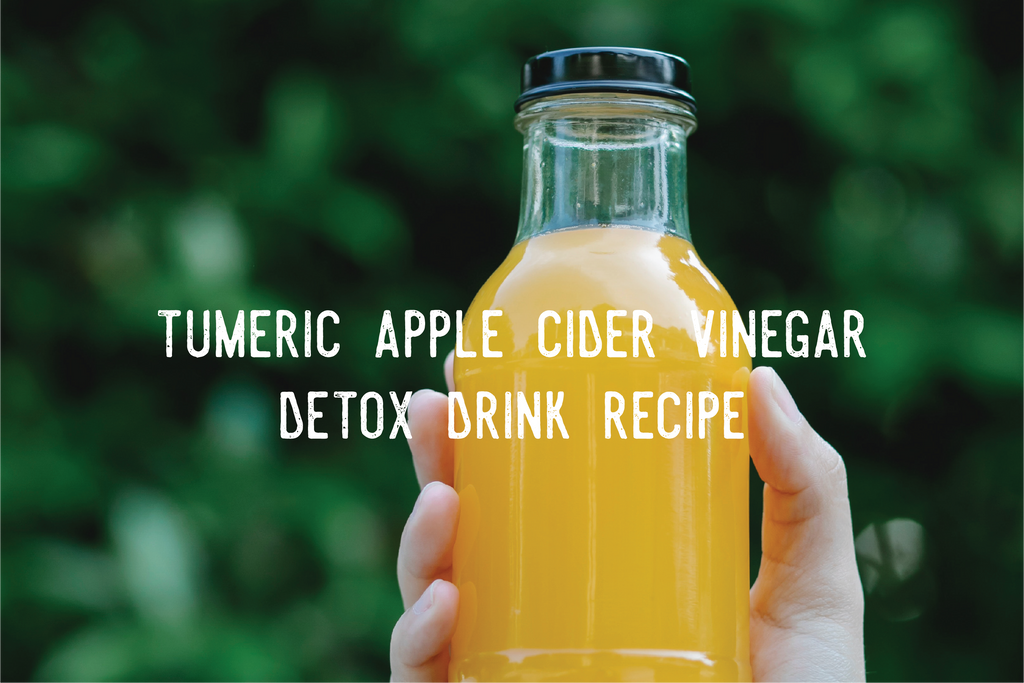 Tumeric Apple Cider Vinegar Detox Drink Recipe