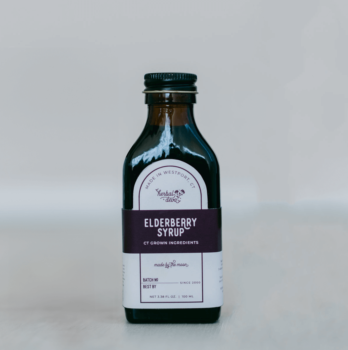 Fresh Elderberry Syrup