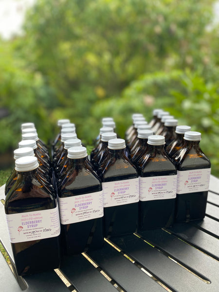 Ltd edition Bush to Bottle Elderberry Syrup 2026